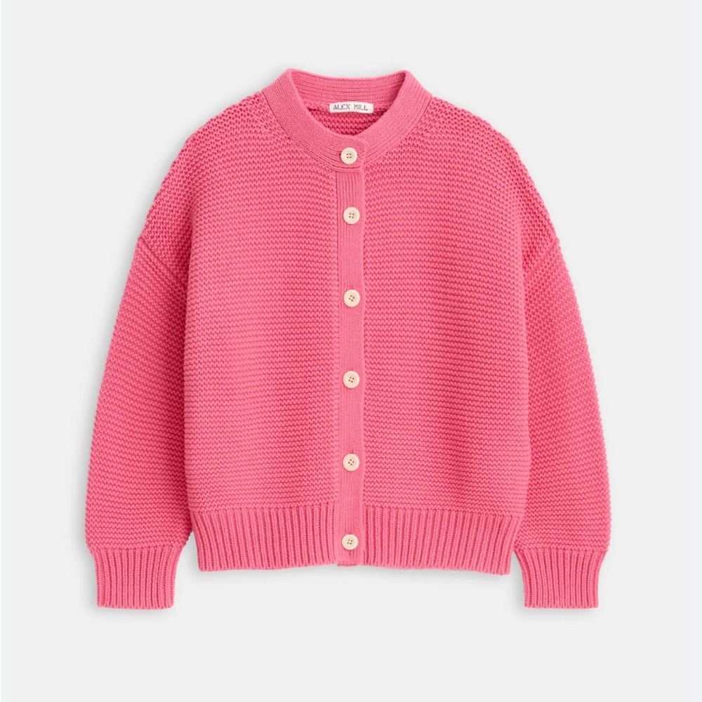 Alex Mill Nico Cardigan in Pink